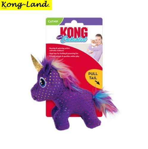 KONG Cat Enchanted Buzzy Unicorn